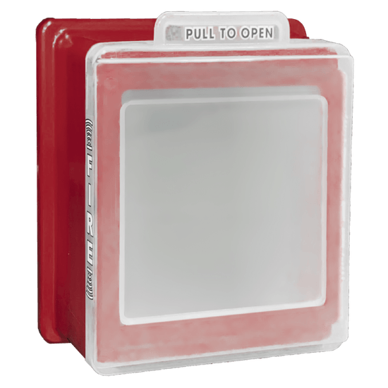 Cato Surface Mount Fire Alarm Pull Station Cover Clear 220-S - Image 1