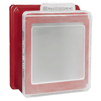 Cato Surface Mount Fire Alarm Pull Station Cover Clear 220-S