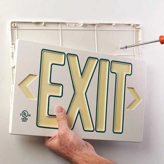 Photoluminescent Exit Sign 50FT - Image 52