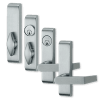 Von Duprin 360L26DRHR17 Right Hand Reverse 17 Lever Trim for 33 Series Control Key Unlocks; 626 Satin Chrome Finish