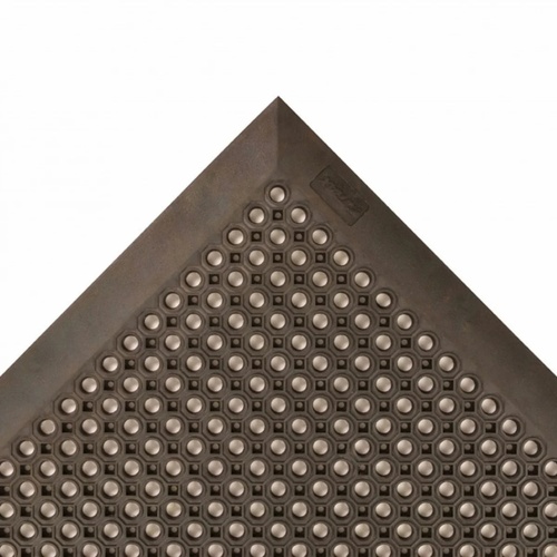 NoTrax Oct-O-Flex 599 Drainage Entrance Mat 2 ft x 3 ft Black