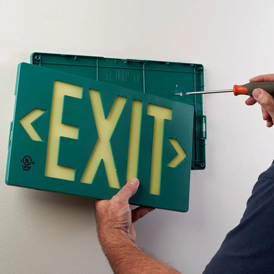 Photoluminescent Exit Sign 100FT - Image 24