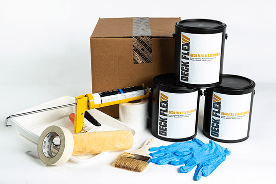 Elastomeric Top Coat 3-Gallon Deck Paint Kit - Image 2