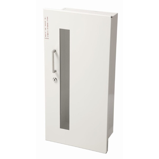 JL Industries Embassy Steel Recessed Fire Rated Fire Extinguisher Cabinet 15 lb 5714V10FX2 - Image 1