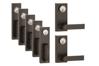 Von Duprin 230NL695 Pull Night Latch Trim for 22 Series; 710 Dark Bronze Finish