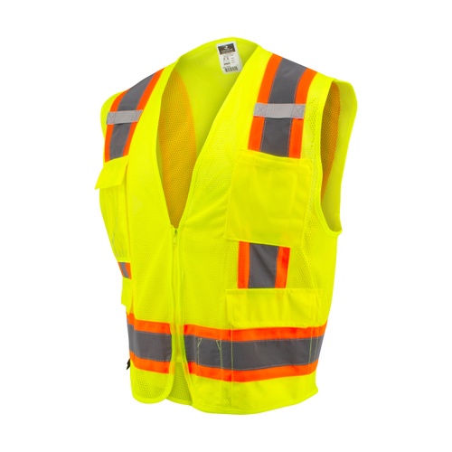 Radians SV6 Two Tone Surveyor Type R Class 2 Mesh Safety Vest Medium-Size
