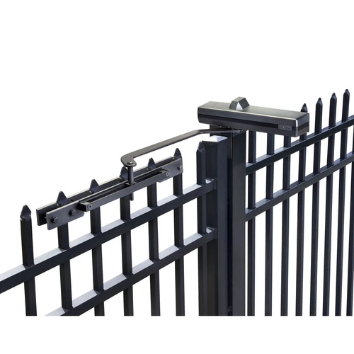 Rixson 1351693 Exterior Gate Closer Black Finish