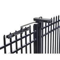 Rixson 1351693 Exterior Gate Closer Black Finish