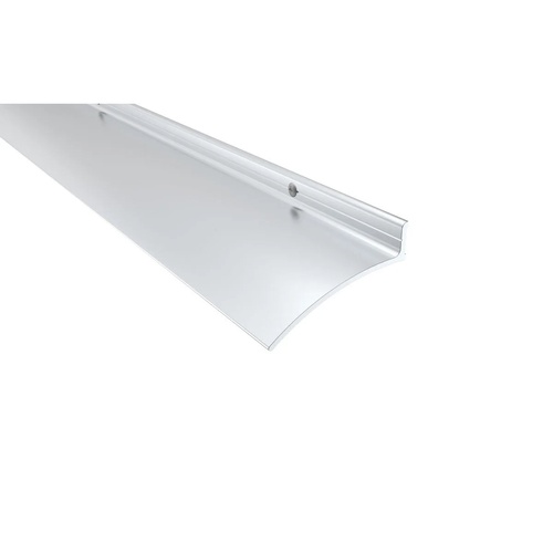 Pemko 346C36 36" 3' Door Top Weatherstrip Clear Anodized Aluminum Finish