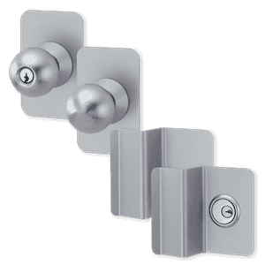 Von Duprin 210NL689 Night Latch Trim for 22 Series; 689 Aluminum Finish