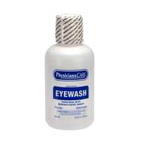 First Aid Only Eyewash Station, Double 16 oz. Screw Cap Bottle