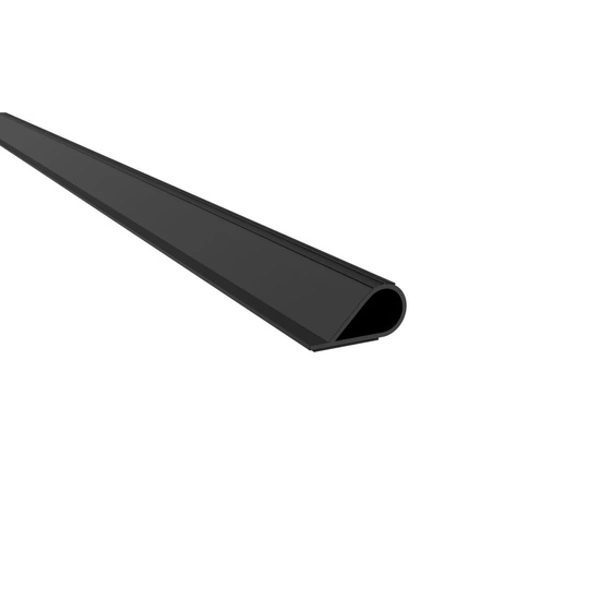 Pemko PK33BL17 204" 17' Adhesive Perimeter Gasketing Black Finish - Image 1