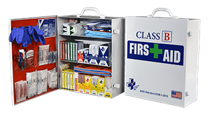 Certified Safety FAC-3 Class B First Aid Kit – 3 Shelf Cabinet