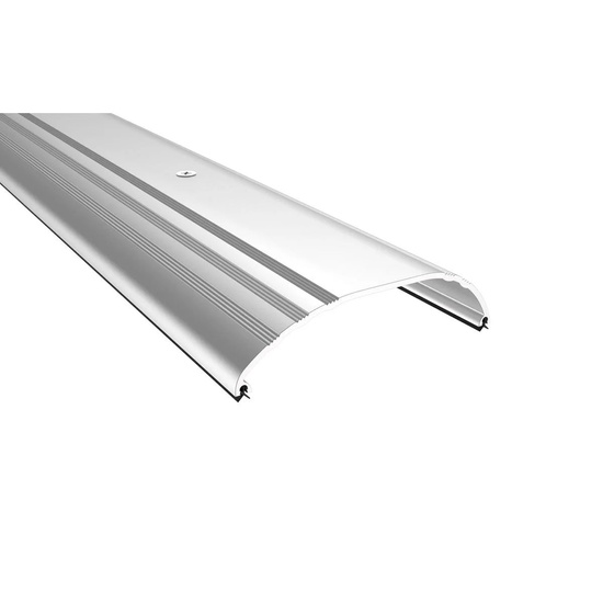 Pemko 219D36 36" 3' x 4" x 1" Residential Saddle Threshold Mill Finish Dark Bronze Finish - Image 1