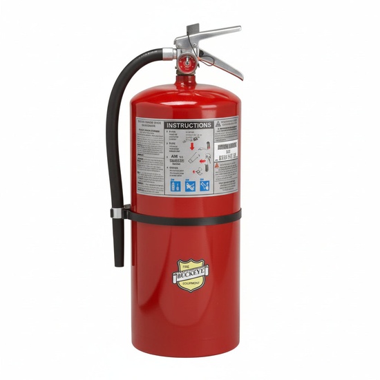 Buckeye ABC Dry Chemical Fire Extinguisher w/ Wall Hook – 20 lb. - Image 1