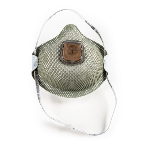 Moldex 2701N95 Disposable HandyStrap® Particulate Respirator with Ventex® Valve, Small, NIOSH Approved