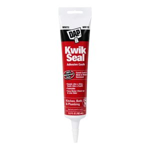 DAP Kwik Seal Kitchen & Bath Caulk 5.5oz Tube White