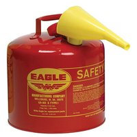 5 Gallon Type I Red Safety Can Metal with Funnel