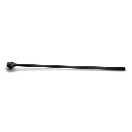 Wright Tool 1" Drive Railroad Track Ratchet Long Handle Black Industrial Knurled Grip - 42in - Image 1