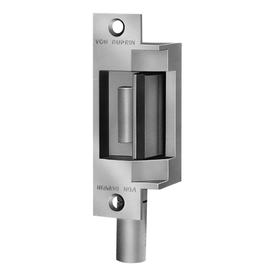 Von Duprin 622132D Fail Secure 24V DC Electric Strike 630 Satin Stainless Steel Finish - Image 1