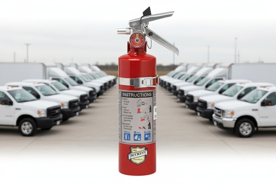 Buckeye ABC Dry Chemical Fire Extinguisher w/ Vehicle Bracket – 2.5 lb. - Image 3