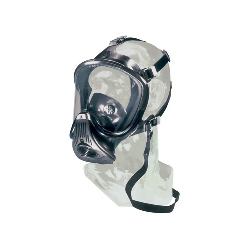 MSA Ultra Elite Full-Facepiece Respirator Large 5-Point Silicone Harness with Twin-Cartridge Adapter - Large-Size