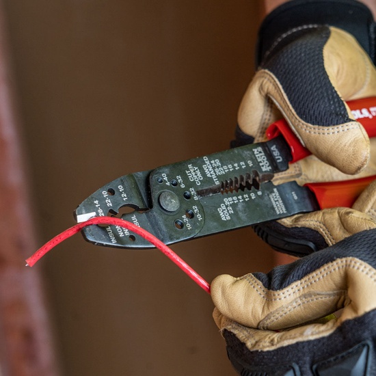 Klein Tools Multi Tool, Stripper, Crimper, Wire Cutter, 8-22 AWG - Image 5