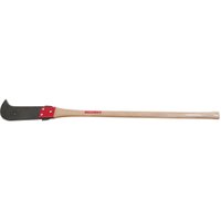 Double Edge Brush Cutter 38" Handle Razor-Back 16" Bank Steel Blade Double Plate