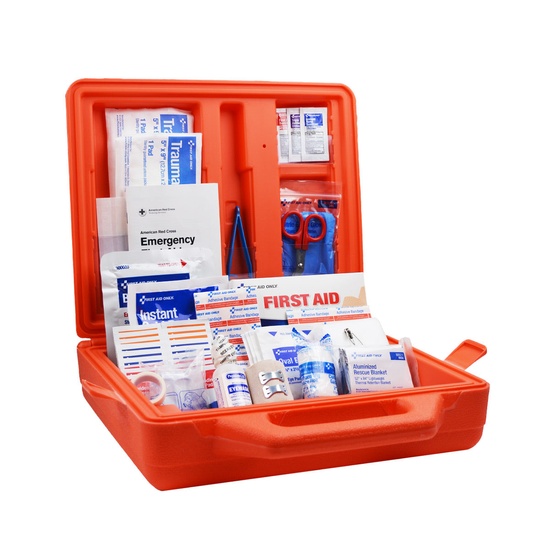 First Aid Only 50 Person Weatherproof First Aid Kit ANSI A Compliant - Image 2