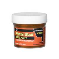 DAP Plastic Wood Non-Hardening Wood Putty Red Mahogany 4 oz Jar