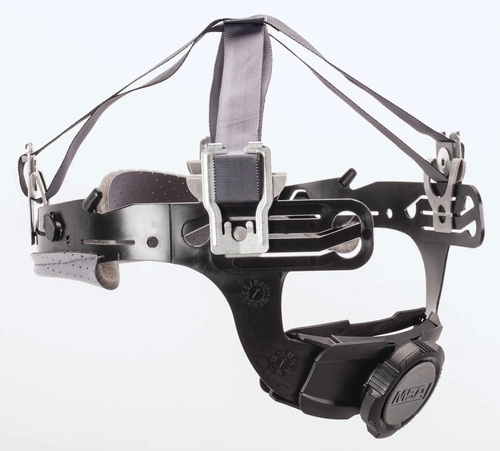 MSA Fas-Trac III Replacement Suspension, 4-point Standard-sized, for Skullgard® and Comfo-Cap® Helmets, Black