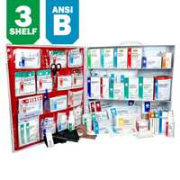HART ANSI Class B 3-Shelf First Aid Station