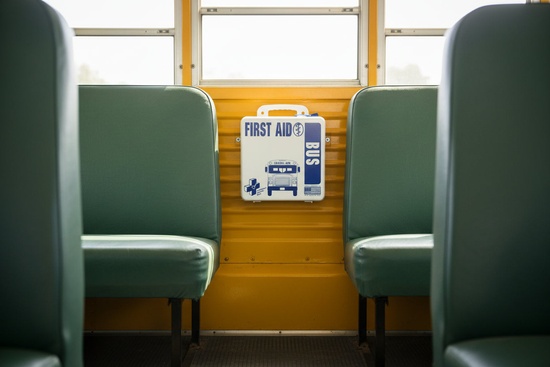 Certified Safety 24PW School Bus First Aid Kit – Poly White Case - Image 2