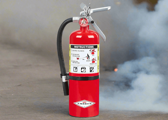 Buckeye ABC Dry Chemical Fire Extinguisher w/ Vehicle Bracket – 5 lb. - Image 1