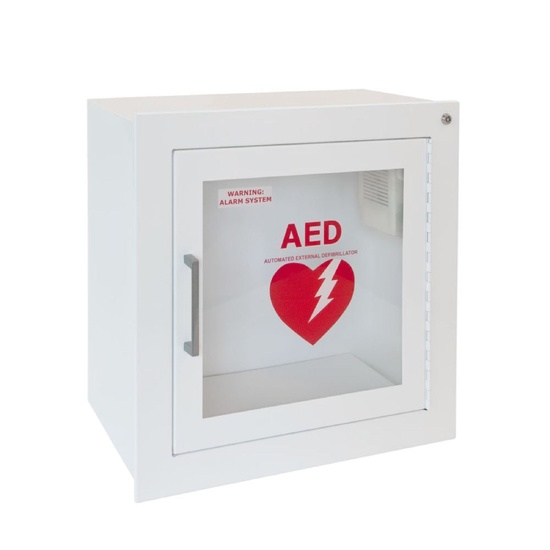 JL Industries LifeStart Steel Surface Mount AED Cabinet 1413F12 - Image 1