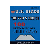 US Blades Heavy Duty .025 100 Blades