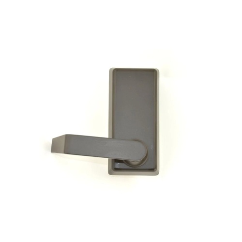 Von Duprin 230LBE695LHR Left Hand Reverse 06 Lever Blank Escutcheon Trim for 22 Series, SP313 Dark Bronze Finish