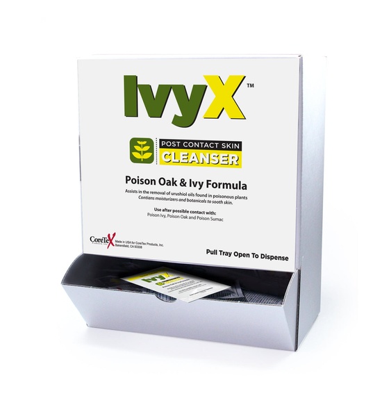 First Aid Only IvyX Post-Contact Cleanser Packets, 25 Per Box - Image 2
