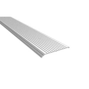 Pemko 158A36 36" 3' x 5-1/2" x 1/2" Offset Saddle Threshold Mill Finish Aluminum Finish