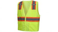 HI-Vis Class 2 Lime Mesh Safety Vest