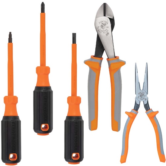 Klein Tools Basic 1000V Insulated Tool Kit, 1000-Volt, 8-Piece - Image 3