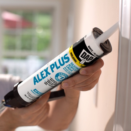 DAP Alex Plus All-Purpose Acrylic Latex Caulk with Silicone - Image 2