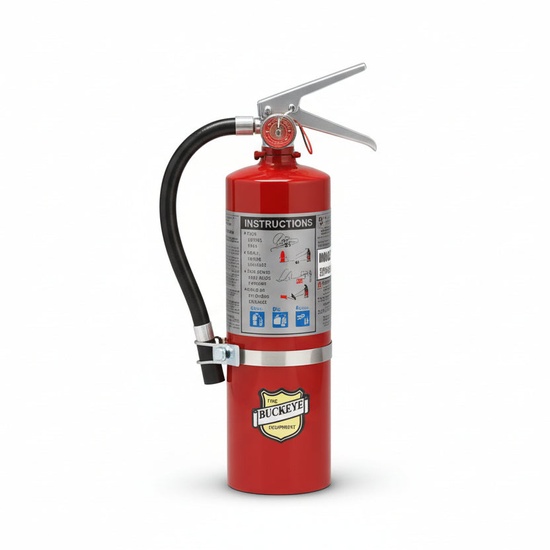 Buckeye ABC Dry Chemical Fire Extinguisher w/ Vehicle Bracket – 5 lb. - Image 1