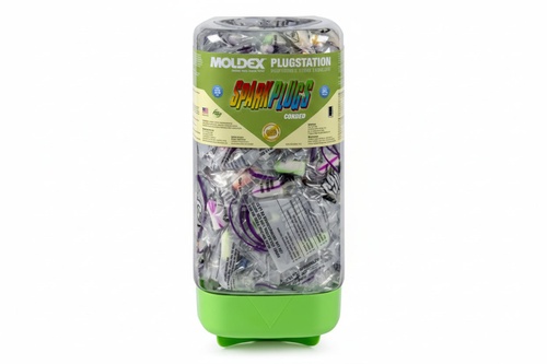 Moldex SparkPlugs PlugStation Corded Disposable Foam Earplug Dispenser 6880, NRR 33dB