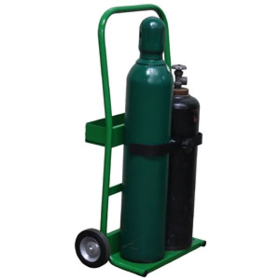 Saf-T-Cart 810-6 Small Dual-Cylinder Cart - Image 1