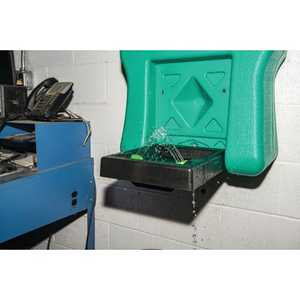 Justrite 16 Gallon Portable Self-Contained Hughes Eyewash Station, Gravity-Fed - 16GFEW