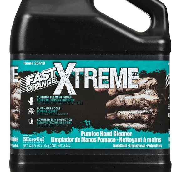 Fast Orange Fast Orange Xtreme Hand Cleaner Pumice Lotion – 1 gal. Pump Bottle - Image 2