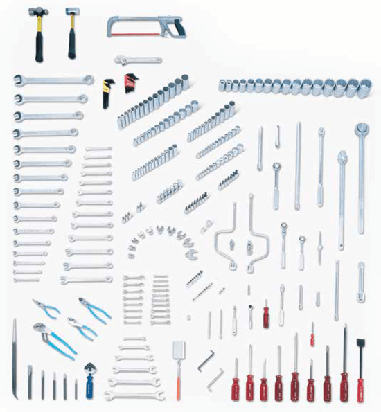 Wright Tool 278-Piece Fractional & Metric Master Set Part #113 - Image 1