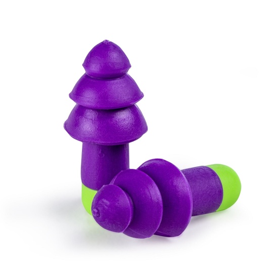 Moldex Rockets® Uncorded Reusable Earplug with Pocket-Pak 6400, NRR 27dB - Image 1