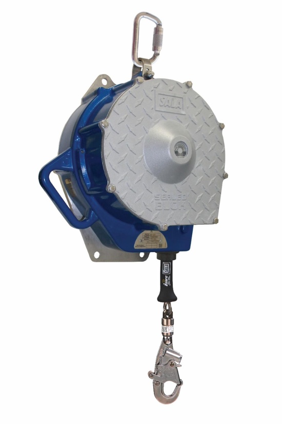 3M DBI-SALA Smart Lock Self Retracting Lifeline 30 ft L Swivel Snap Hook 420 lb Galvanized Steel Edge Single Leg - Image 2